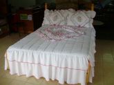 1420 - Colcha Casal Oxford Menos Babado